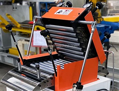 how to straighten sheet metal|straightening machine for sheet metal.